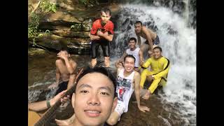 Our Camping Trip In The Secret Jungle On Kulen Mountain with a beautiful waterfall