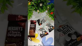 HERSHEY'S choco delights with black white jelly bites #viralvideo #youtubeshorts #shortvideo #shorts