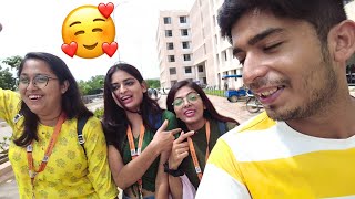 COLLEGE आते ही मस्ती शुरू 😍😍college vlog | VLOG 591