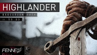 Execution Data - Highlander | For Honor