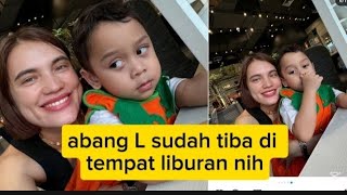 GEMES BANGET LIRIKAN MATA ABANG L🥰 ABANG DAN PAPA BUNDA LAGI LIBURAN KE MANA YA🥰