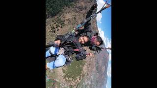 paragliding #manali trip#so scary #aakriti chhoker