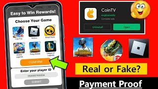 CoinTv real or fake ? | Cointv payment proof | Cointv app legit or scam