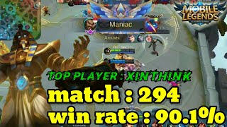 HYPERCARRY ROGER EASY MANIAC | GAMEPLAY BY: XinThink - mobile legend bang bang