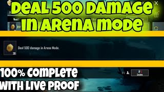 Deal 500 Damage in Arena Mode | 100% complete with live proof | Rayan Missions