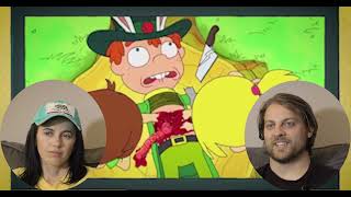 INSANITY! 😆😂 Rick & Morty REACTION S1E8 Rixty Minutes 🇧🇷 BRAZILIAN REACTS First time watching