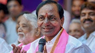 KCR takes oath, returns as Telangana CM for Second Time