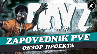 ОБЗОР ПРОЕКТА ZAPOVEDNIK PVE | Craft Anomalies Syberia Light SmallerItems #dayz