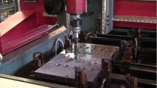 AKDRILL 1APD 1200x2400 Plate Drilling Machine - Test Video