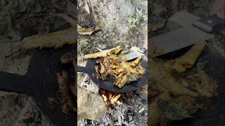 Fish fry in Forest #shorts #ytshort