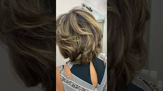 Iluminado soft blond + corte  #blonde #transformação