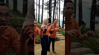 PEMILIHAN KETUA KELOMPOK SAAT OUTBOUND DI ALAS VEENUZ TRAWAS