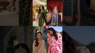 Top 4 celebrities inspired dressed #yumnazaidi #haniaamir #hibabukhari #shorts #trending