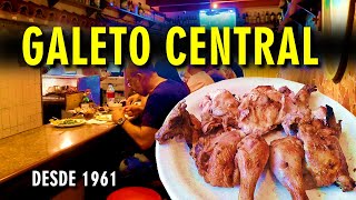 Restaurante tradicional desde 1961 Galeto Central na Avenida Rio Branco