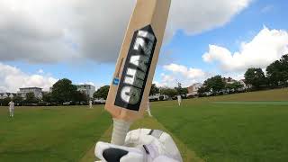 My first GoPro video whilst Batting