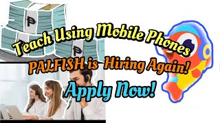 PALFISH IS HIRING FILIPINO MALE TEACHERS| SINGAPOREAN MATHEMATICS COURSE | PHONE ONLY!