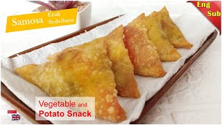 Camilan Enak Dari Kentang I Vegetable Samosa Recipe I Easy Potato Snack