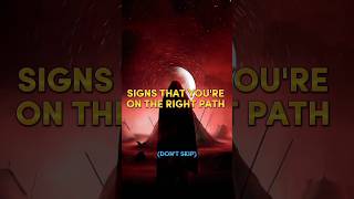 Signs That You're On The Right Path 🕋🥀 #Allah #islam #success #muhammadﷺ #islamicvideo #shortsfeed