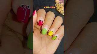 💅Easy & attractive nailart at home 🏡🌼#nails#trending#diy#youtubeshorts#shorts#viralvideo#mix#nailart