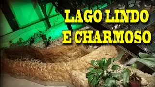 Como construir um lago simples e charmoso - Video de lago artificial