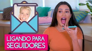 LIGANDO PARA SEGUIDORES E MOSTRANDO O PODER DO KIU! | Thaynara OG