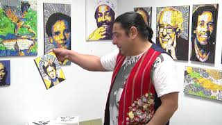 Artista guatemalteco sobresale en arte moderno en Nueva York.