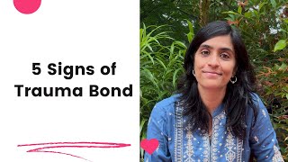 5 Signs of TRAUMA Bond NOT LOVE #trauma #notlove