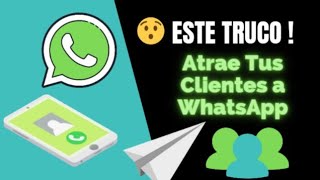 🤔 COMO HACER UN ENLACE A WHATSAPP Y COMPARTIRLO 📲🟢