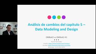 Análisis de los cambios al capítulo 05 - Data Modeling and Design del DMBoK2-R1