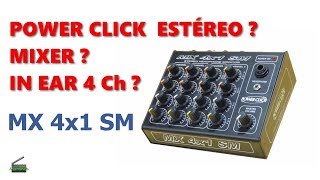 🎬 Power Click MX 4x1 SM estéreo e com 4 canais