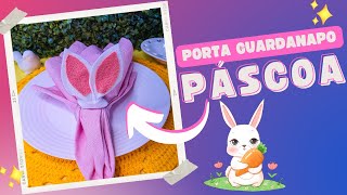 Porta guardanapo para Páscoa fácil