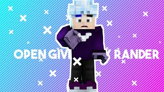 [OPEN GIVEAWAY RENDER MINECRAFT]SYARAT DIDALAM VIDIO