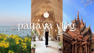 2 days in pattaya, thailand | aesthetic cafe, go kart, night life & seafood buffet