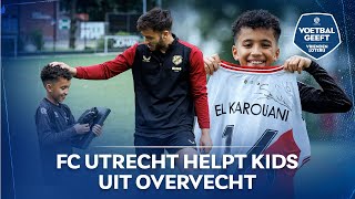 FC Utrecht verbindt en inspireert jeugd in de wijk samen met Souffian El Karouani | #VoetbalGeeft