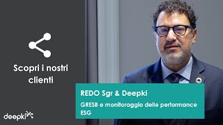 REDO SGR & Deepki: GRESB e monitoraggio delle performance ESG