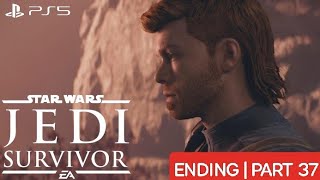 STAR WARS JEDI SURVIVOR PS5 WALKTHROUGH | PART 37 | ENDING