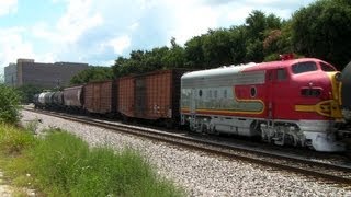 Santa Fe 49 F7A unit leaving Dallas, Tx.  07/21/2013 ©