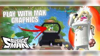 MAX GRAPHICS 😍 in NEW RAINBOW ISLAND 😳 | SAUSAGE MAN