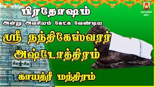 PRADOSHAM SPL | VERY POWERFUL SRI NANDHIKESHWARAR ASHTOTHRAM | SIVAN SLOGAS MANTHRAS