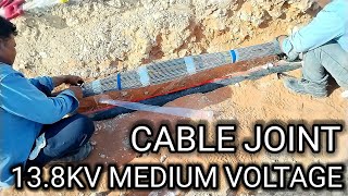 13.8KV Medium Voltage Line Joints Yamuna Denson Joint kit (500mm Sq Cable) with JOINT