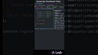 Javascript | Shorthand Trick #shorts #short #trending #viral