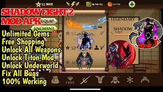 Shadow Fight 2 Mod Apk (2.35.8) | Shadow Fight 2 Mod Apk Latest Version Terabaru | Unlock Underworld