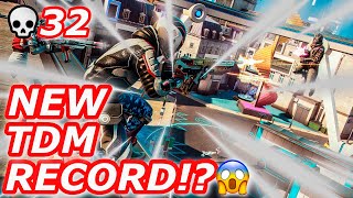 HYPER SCAPE - I DROPPED 32 KILLS ON THE *NEW* TDM MAP!! (HYPER SCAPE WORLD RECORD GAMEPLAY?!😱)