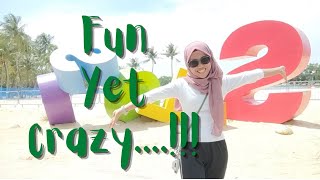 Crazy Explored At Siloso Beach!| wisata singapur 2021