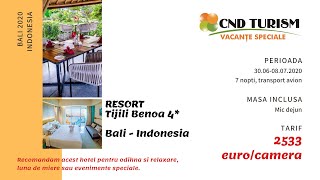 Resort Tijili Benoa (Benoa Kuta) 7 nopti - Bali Qatar Airways 2020