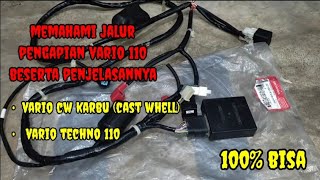 memahami jalur pengapian vario 110 , vario techno