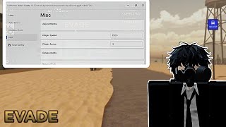 Evade Fake Emote Dash Script (Roblox 2024)