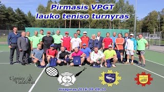 15. Pirmasis VPGT lauko teniso vienetų turnyras Visagine