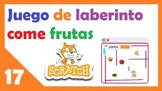 Juego Laberinto come FRUTAS con Sensores, variables y movimientos