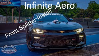 6th Gen Camaro Front Splitter Install from Infinite Aero